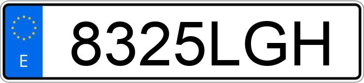 Numer rejestracyjny 8325LGH posiada PEUGEOT 308 Numer rejestracyjny 8325LGH posiada PEUGEOT 308