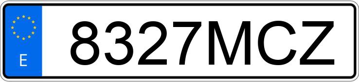 Numer rejestracyjny 8327MCZ posiada PEUGEOT 3008 ACTIVE PACK 1.5 BLUEHDI 130 S&S