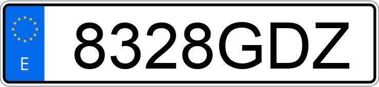 Numer rejestracyjny 8328GDZ posiada MINI MINI Numer rejestracyjny 8328GDZ posiada MINI MINI