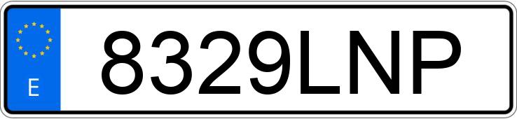 Numer rejestracyjny 8329LNP posiada CITROEN BERLINGO