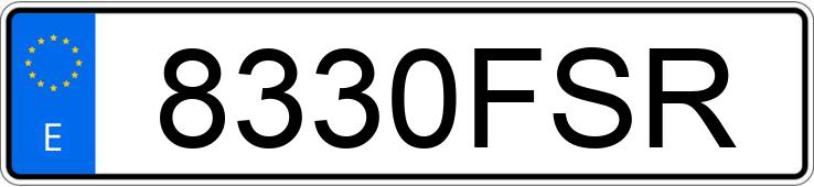 Numer rejestracyjny 8330FSR posiada FIAT DUCATO Numer rejestracyjny 8330FSR posiada FIAT DUCATO