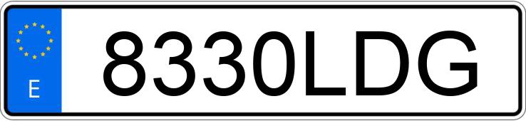 Numer rejestracyjny 8330LDG posiada PEUGEOT 2008 Numer rejestracyjny 8330LDG posiada PEUGEOT 2008