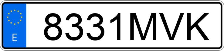Registreringsnummeret 8331MVK har KIA XCEED