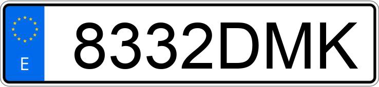 Numer rejestracyjny 8332DMK posiada CITROEN C3 Numer rejestracyjny 8332DMK posiada CITROEN C3