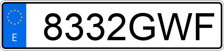 Numer rejestracyjny 8332GWF posiada VOLKSWAGEN POLO Numer rejestracyjny 8332GWF posiada VOLKSWAGEN POLO