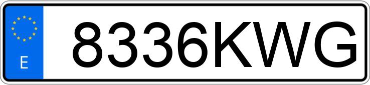 Numer rejestracyjny 8336KWG posiada BMW SERIE 1 Numer rejestracyjny 8336KWG posiada BMW SERIE 1