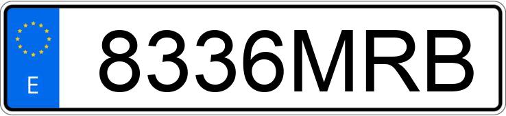 Numer rejestracyjny 8336MRB posiada SEAT IBIZA Numer rejestracyjny 8336MRB posiada SEAT IBIZA