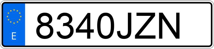 Numer rejestracyjny 8340JZN posiada KIA RIO Numer rejestracyjny 8340JZN posiada KIA RIO