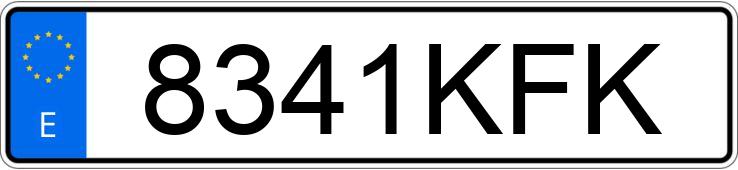 Numer rejestracyjny 8341KFK posiada HYUNDAI I30 Numer rejestracyjny 8341KFK posiada HYUNDAI I30