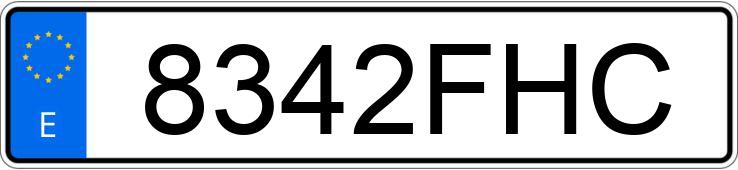 Numer rejestracyjny 8342FHC posiada HYUNDAI ACCENT Numer rejestracyjny 8342FHC posiada HYUNDAI ACCENT