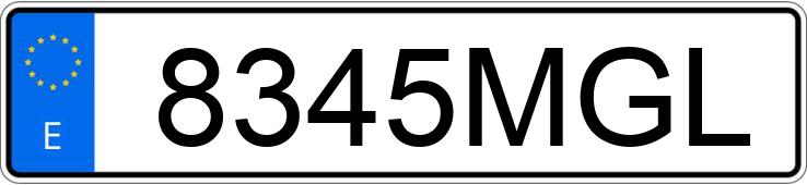 Numer rejestracyjny 8345MGL posiada CUPRA FORMENTOR