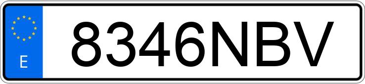 Numer rejestracyjny 8346NBV posiada VOLKSWAGEN GOLF 50-ANIVERSARIO 1.5 TSI EHYBRID DSG6