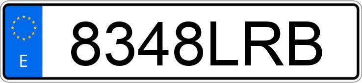 Numer rejestracyjny 8348LRB posiada MERCEDES A (177)