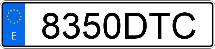 Numer rejestracyjny 8350DTC posiada SAAB 9-3 Numer rejestracyjny 8350DTC posiada SAAB 9-3