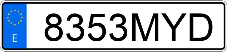 Numer rejestracyjny 8353MYD posiada PEUGEOT 208 Numer rejestracyjny 8353MYD posiada PEUGEOT 208