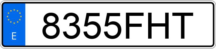 Numer rejestracyjny 8355FHT posiada BMW SERIE 7 Numer rejestracyjny 8355FHT posiada BMW SERIE 7