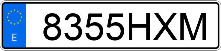 Il numero di registrazione 8355HXM ha FORD C-MAX Il numero di registrazione 8355HXM ha FORD C-MAX