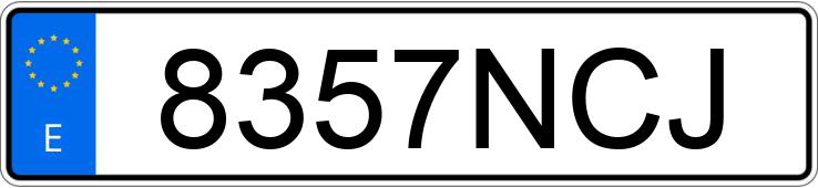 Numer rejestracyjny 8357NCJ posiada MINI MINI