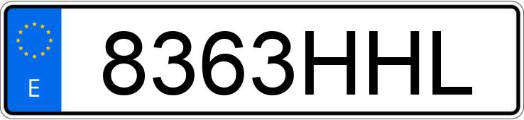 Numer rejestracyjny 8363HHL posiada MERCEDES VITO 113 CDI C MIXTO LONG