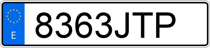 Numer rejestracyjny 8363JTP posiada NISSAN JUKE