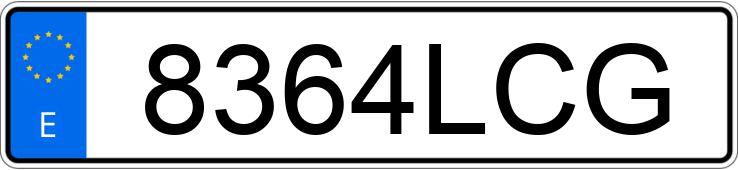 Numer rejestracyjny 8364LCG posiada KIA CEED