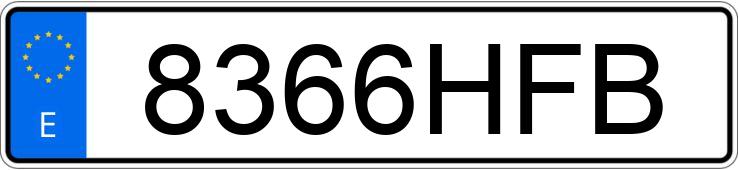 Numer rejestracyjny 8366HFB posiada VOLKSWAGEN CRAFTER Numer rejestracyjny 8366HFB posiada VOLKSWAGEN CRAFTER