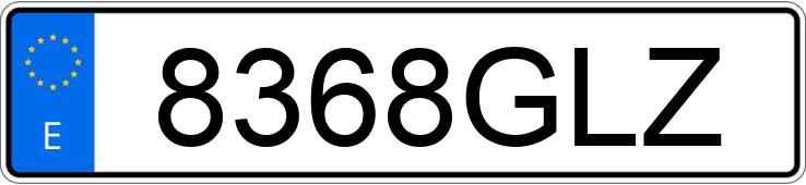 Numer rejestracyjny 8368GLZ posiada VOLKSWAGEN PASSAT