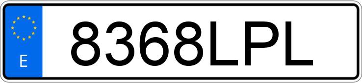 Numer rejestracyjny 8368LPL posiada SEAT ARONA