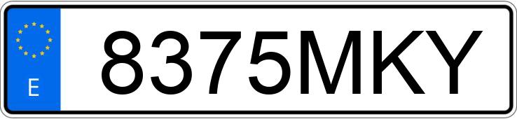 Numer rejestracyjny 8375MKY posiada FIAT SCUDO Numer rejestracyjny 8375MKY posiada FIAT SCUDO