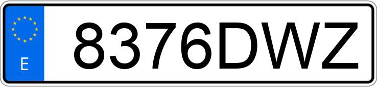 Numer rejestracyjny 8376DWZ posiada CITROEN C5 Numer rejestracyjny 8376DWZ posiada CITROEN C5