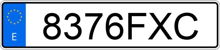 Numer rejestracyjny 8376FXC posiada SUZUKI GRAND VITARA Numer rejestracyjny 8376FXC posiada SUZUKI GRAND VITARA