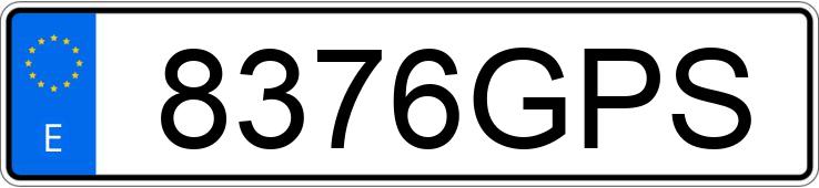 Numer rejestracyjny 8376GPS posiada CITROEN C3 1.4 HDI COOL