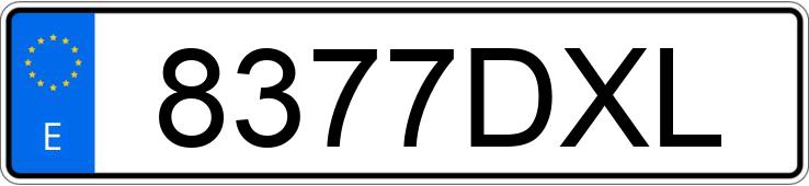 Numer rejestracyjny 8377DXL posiada OPEL ASTRA Numer rejestracyjny 8377DXL posiada OPEL ASTRA