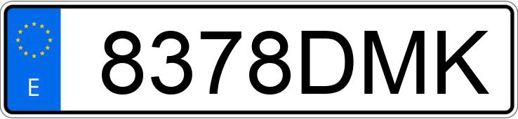 Numer rejestracyjny 8378DMK posiada BMW SERIE 3 Numer rejestracyjny 8378DMK posiada BMW SERIE 3