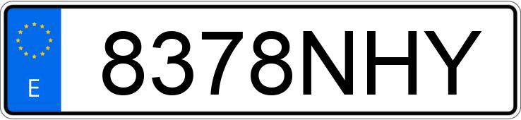 Numer rejestracyjny 8378NHY posiada MERCEDES CLA (117) Numer rejestracyjny 8378NHY posiada MERCEDES CLA (117)