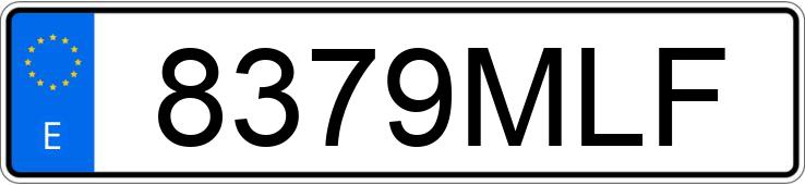 Numer rejestracyjny 8379MLF posiada FIAT SCUDO Numer rejestracyjny 8379MLF posiada FIAT SCUDO