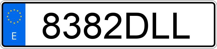 Mistrz parkowania w pojeździe o numerach 8382DLL