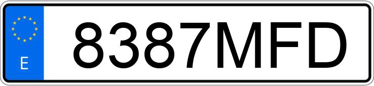 Numer rejestracyjny 8387MFD posiada CITROEN C3 Numer rejestracyjny 8387MFD posiada CITROEN C3