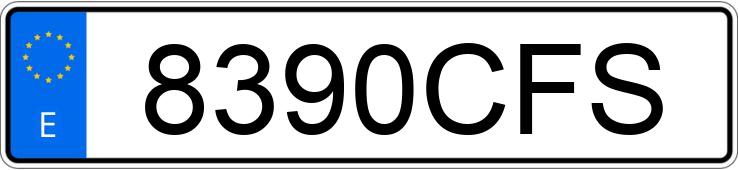 Numer rejestracyjny 8390CFS posiada FORD FOCUS Numer rejestracyjny 8390CFS posiada FORD FOCUS
