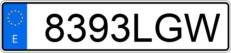 Numer rejestracyjny 8393LGW posiada SUZUKI GSX-S Numer rejestracyjny 8393LGW posiada SUZUKI GSX-S