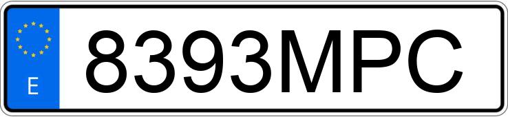 Numer rejestracyjny 8393MPC posiada LAND ROVER RANGE ROVER VELAR