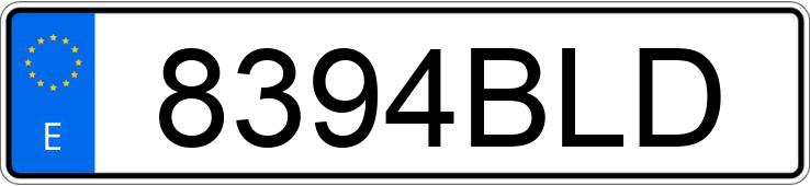 Numer rejestracyjny 8394BLD posiada BMW SERIE 3 Numer rejestracyjny 8394BLD posiada BMW SERIE 3