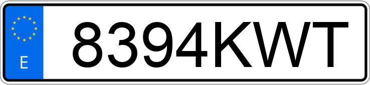 Numer rejestracyjny 8394KWT posiada OPEL MOKKA X Numer rejestracyjny 8394KWT posiada OPEL MOKKA X