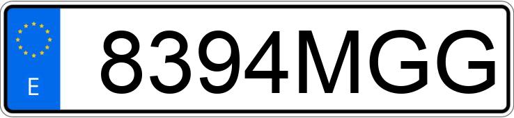 Numer rejestracyjny 8394MGG posiada MERCEDES GLA (247)