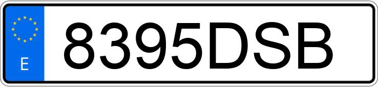 Numer rejestracyjny 8395DSB posiada TOYOTA RAV4 Numer rejestracyjny 8395DSB posiada TOYOTA RAV4