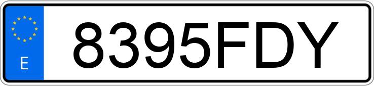 Numer rejestracyjny 8395FDY posiada BMW SERIE 5 Numer rejestracyjny 8395FDY posiada BMW SERIE 5