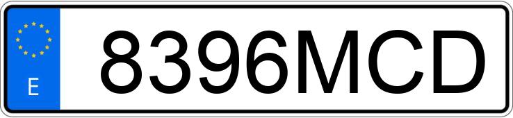 Numer rejestracyjny 8396MCD posiada CITROEN C5 X