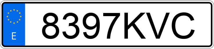 Numer rejestracyjny 8397KVC posiada MERCEDES CLA (117)