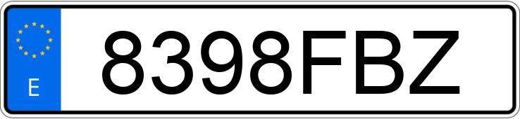 Numer rejestracyjny 8398FBZ posiada JEEP WRANGLER Numer rejestracyjny 8398FBZ posiada JEEP WRANGLER