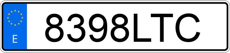 Numer rejestracyjny 8398LTC posiada KIA SPORTAGE Numer rejestracyjny 8398LTC posiada KIA SPORTAGE